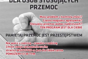 Programu korekcyjno-edukacyjnego dla osób stosujących przemoc