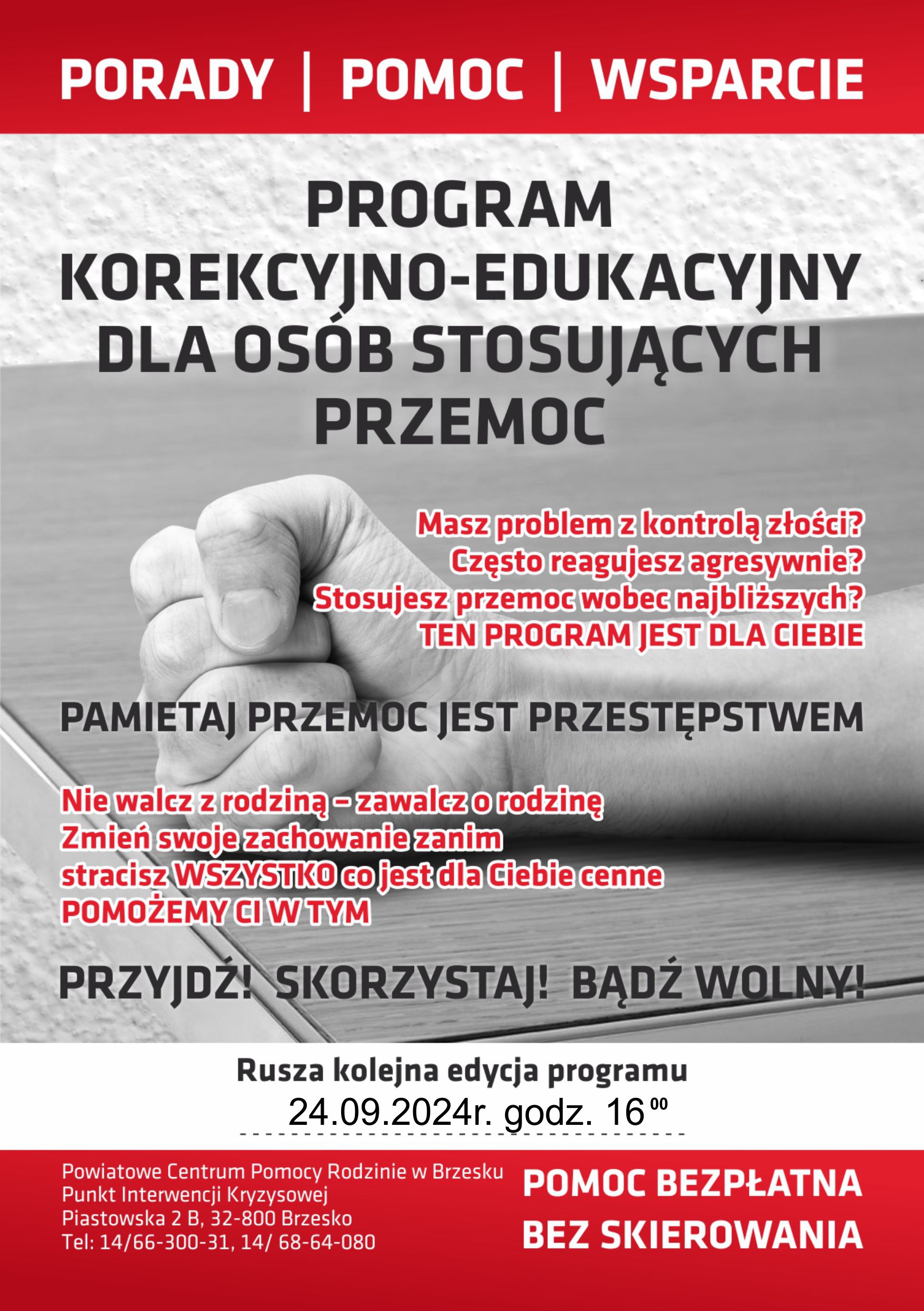 Program korekcyjno-edukacyjny dla osób stosujących przem
